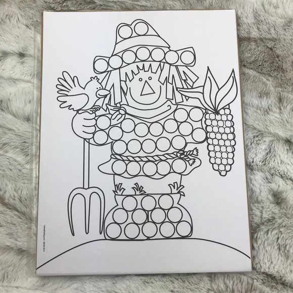 Dot Markers Activity Sheets 5 Packs Fall Halloween Autumn Winter Christmas Holid - Picture 2 of 6